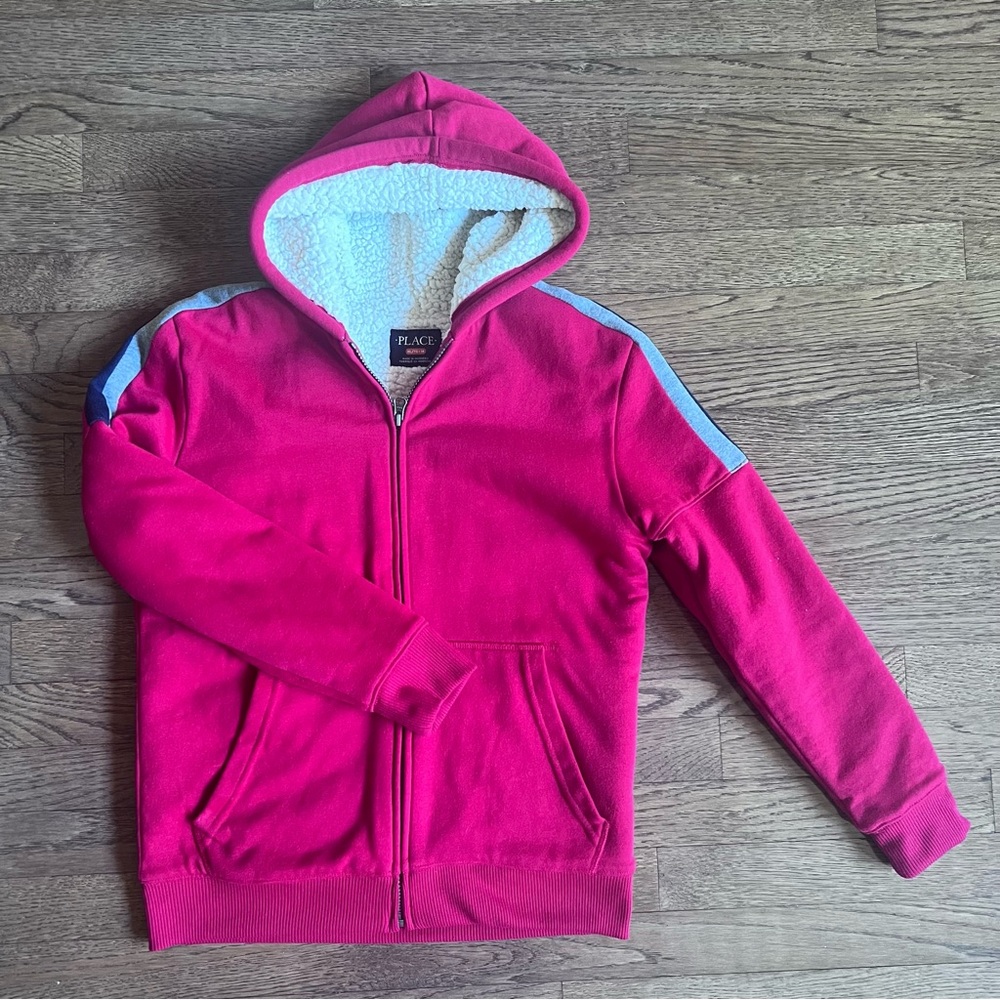 Shepra lined zip up hoodie